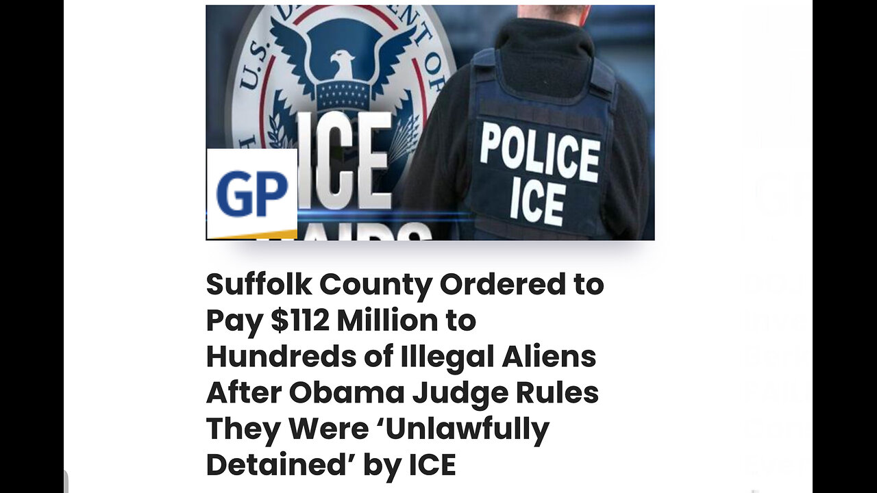 Suffolk County Ordered to Pay $112 Million to Hundreds of Illegal Aliens After Obama Judge Rules