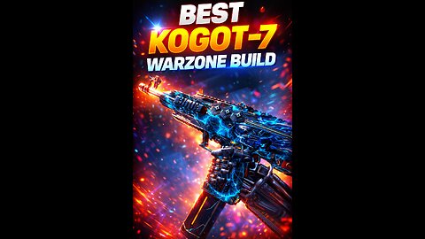 The BEST Kogot-7 Warzone Build