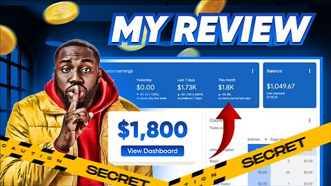Made $1800 In A Month! My Review On AdSense Arbitrage