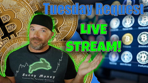 Crypto request stream! drop your crypto below, we will chart it!