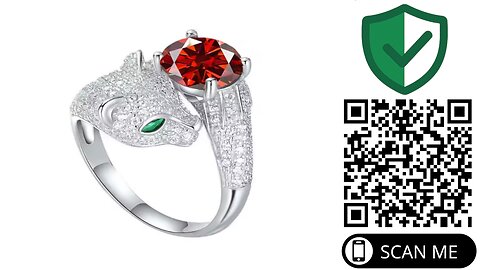 خاتم نسائي فضة بتصميم تايغر | Tiger Silver Women’s Ring