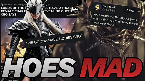 Disgraced Journo Paul Tassi LASHES Out At Lords Of The Fallen Dev Over Sexy Female Characters!