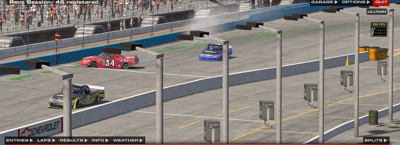 Rumble with the Trucks! iRacing Class D Hangout Stream