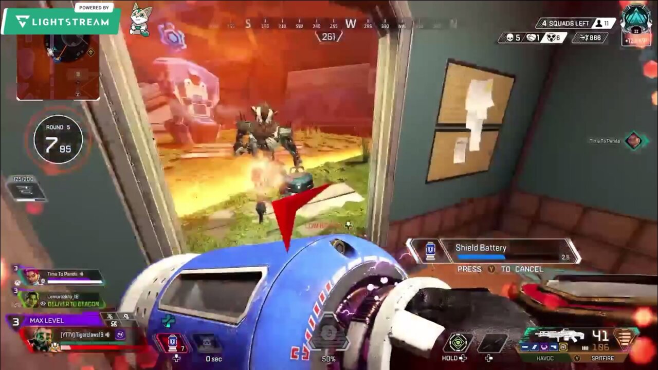 Still no sound, but I wish there was as the last team you couldn't hear them move