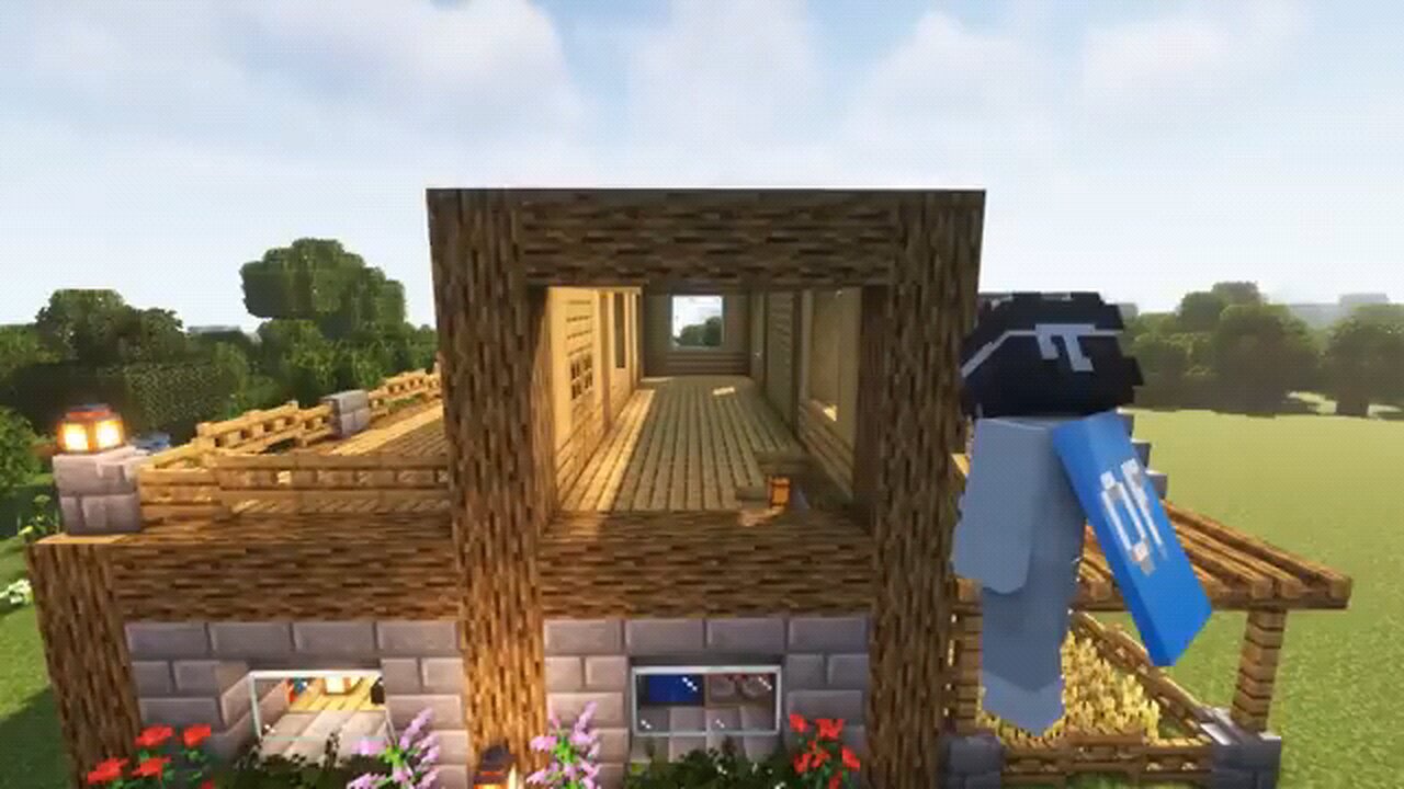 Minecraft_ Simple Survival House Tutorial