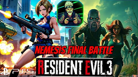 🧟‍♂️🧟‍♀️Final FIGHT with NEMESIS🧟‍♂️🧟‍♀️ Resident Evil 3 GAMEPLAY PS5 🎮🎮🎮👺🥷👽🍕🍕🍑🍑🍆🍆