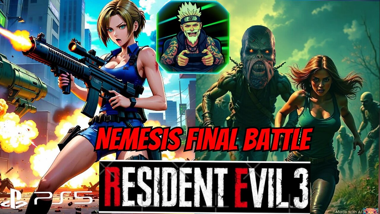 ๐งโโ๏ธ๐งโโ๏ธFinal FIGHT with NEMESIS๐งโโ๏ธ๐งโโ๏ธ Resident Evil 3 GAMEPLAY PS5 ๐ฎ๐ฎ๐ฎ๐บ๐ฅท๐ฝ๐๐๐๐๐๐