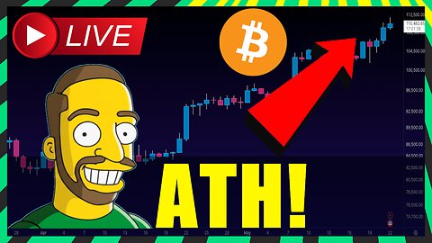 🐺 BREAKING: Bitcoin New ATH! 🐺🚨LIVESTREAM🚨