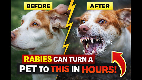 Rabies in Dogs & Pets 🚨 | How Fast It Turns Loving Pets Dangerous (Must Watch)