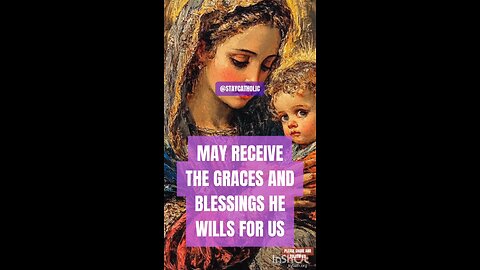 BLESSED VIRGIN MARY PRESENT OUR PRAYERS BEFORE GOD #truth #jesus #christ #king #mary #joseph #ihs #c