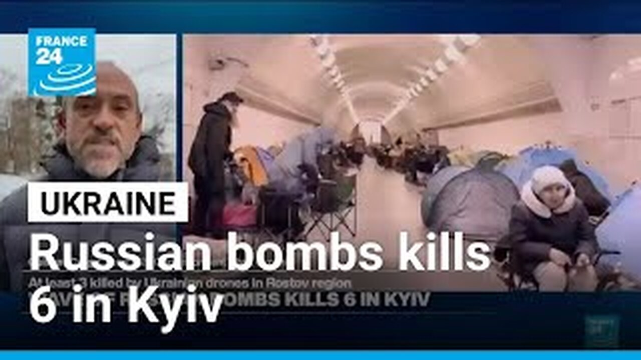 Russian Bombs Kill Six In Kyiv