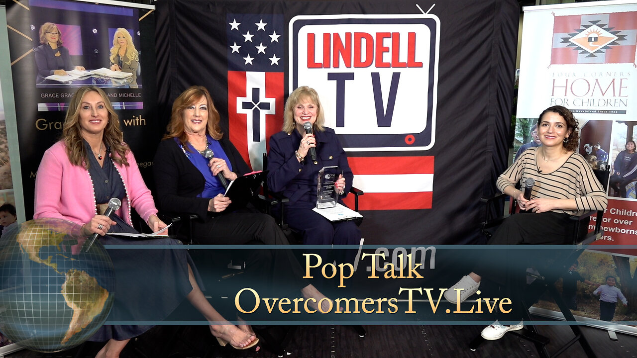 POP Talk interview with Lana Silk #NRB2025 OvercomersTV.Live | LindellTV.com