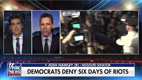 Senator Josh Hawley wants to prosecute anyone who burns the American flag🇺🇸