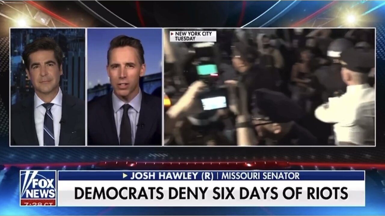 Senator Josh Hawley wants to prosecute anyone who burns the American flag🇺🇸