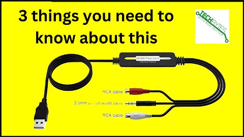 3 Things to know about the DigitPro Audio Grabber to Digital MP3 Converter