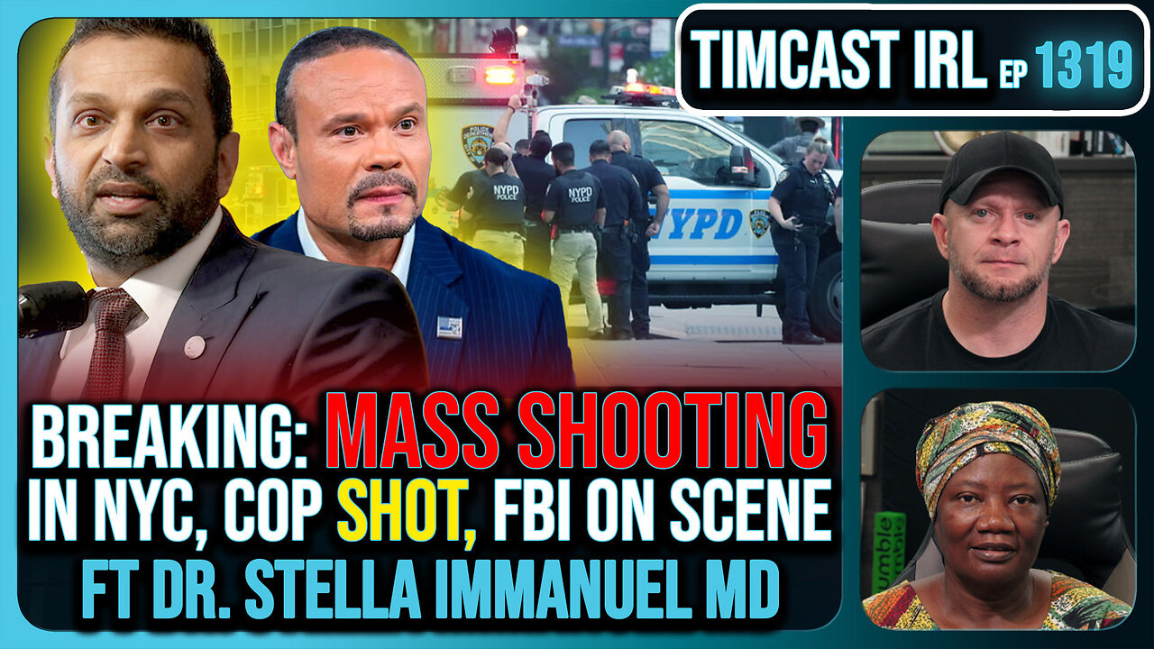 BREAKING: MASS SHOOTING ERUPTS In NYC, Police Officer SHOT, FBI On Scene | Timcast IRL
