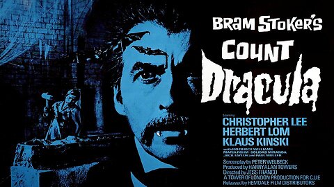COUNT DRACULA 1970 Film Version of the Dracula Legend Follows the Novel Closely FULL MOVIE in HD