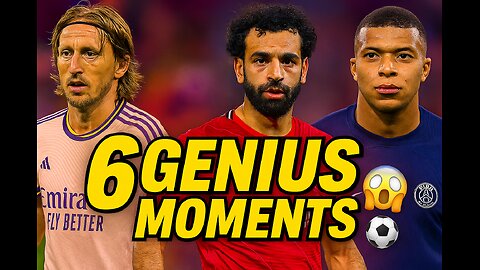 Football IQ at Its Finest – Modrić, Salah & Mbappé Genius Plays! ⚽🧠