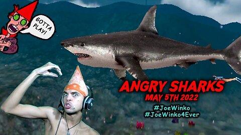 Angry Sharks 2016 (Part 2) - Ipod Touch Gaming Livestream (May 5th 2022) - Joe Winko
