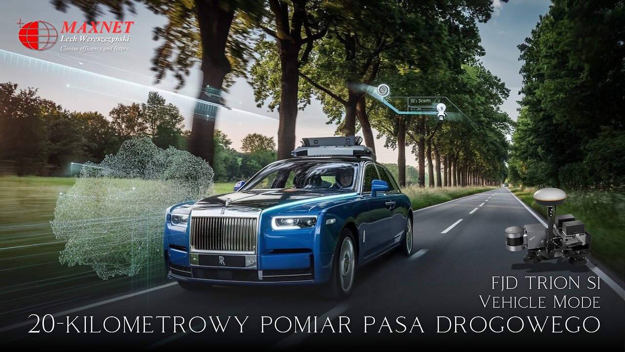 FJD Trion S1 & Vehicle Mode: 20 kilometers of 3D Laser Road Survey! How does scanning save roads?