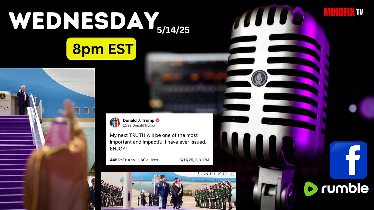 No BS!!! Podcast - 8PM EST Wednesday 5/14/25
