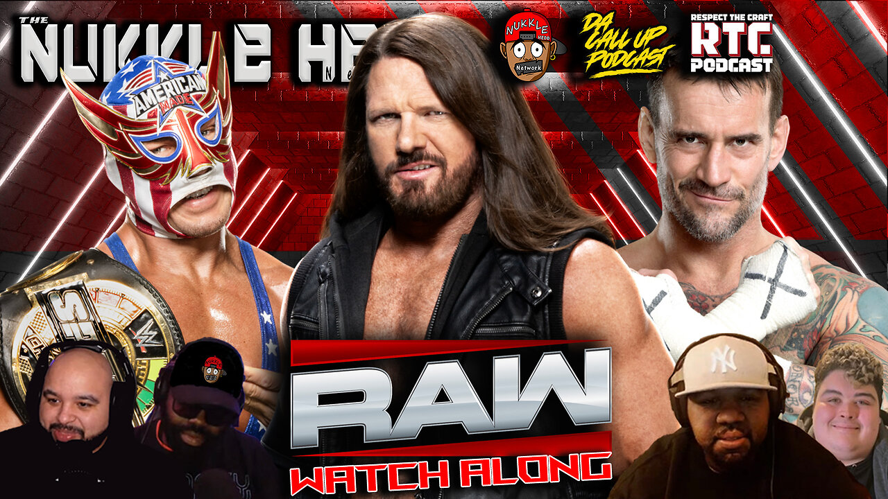 MONDAY NIGHT RAW LIVE STREAM -2-25- Money in the Bank Qualifier Triple threat match #wweraw #netflix