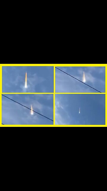 BREAKING: 🚨 Mysterious fireball captured on video tearing across the sky in Sweden.