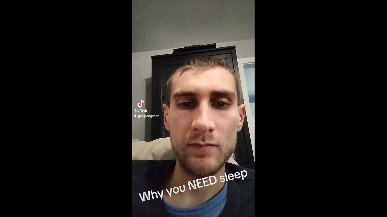 Why you need to sleep
