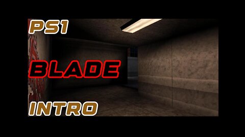 PS1 Intro - Blade Vampire Slayer Cinematic