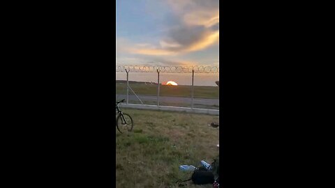 Polish F-16 jet crashed in Radom during training for the Radom Air Show.