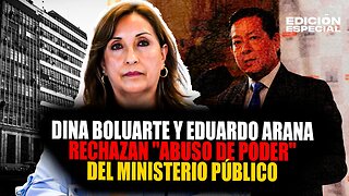 #EnVivo Gobierno de Boluarte arremete contra el Ministerio Público: rechazamos el abuso de poder