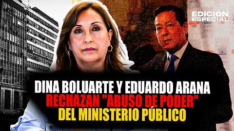 #EnVivo Gobierno de Boluarte arremete contra el Ministerio Público: rechazamos el abuso de poder