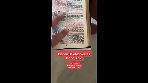 Disney Acquired a Bible Publisher & Key Passages Were Deleted!