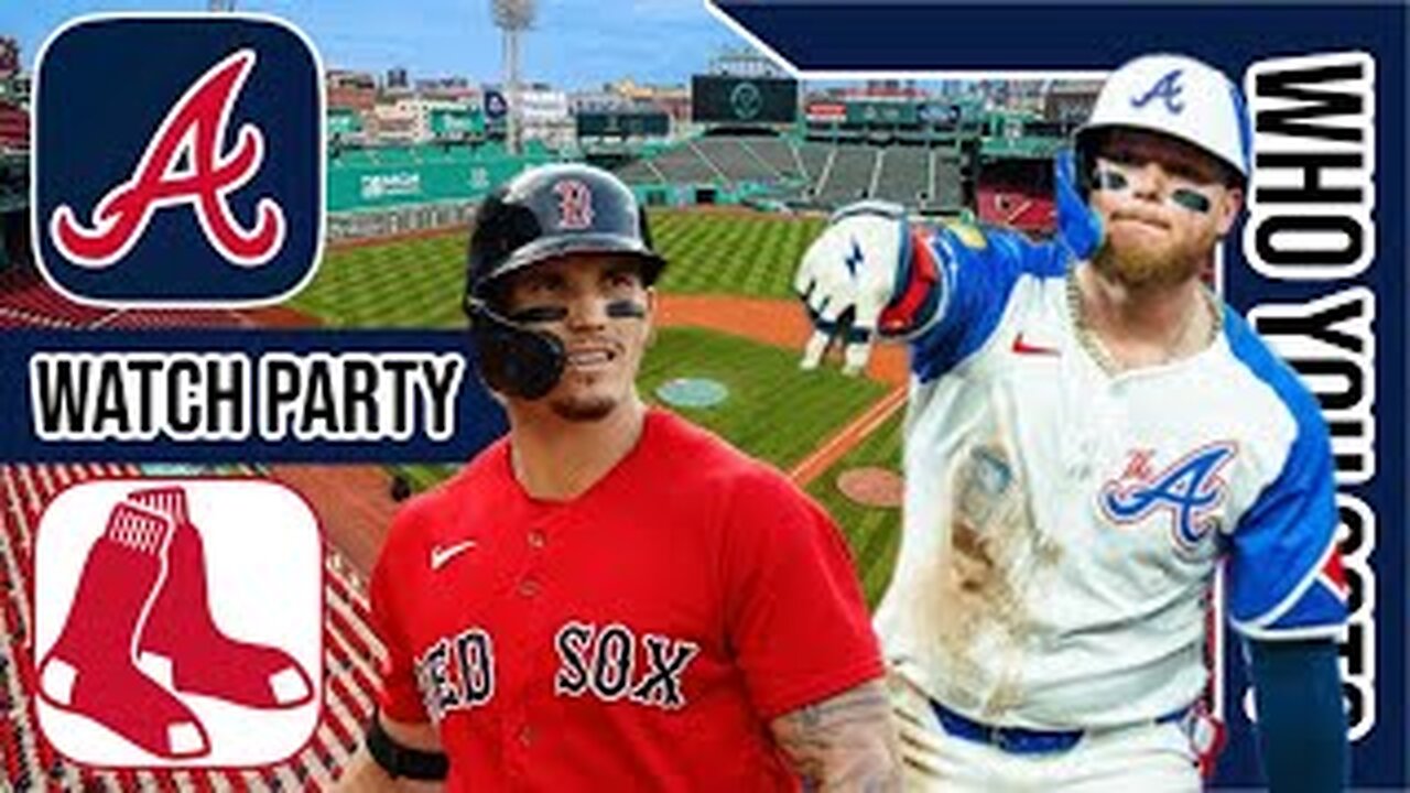 Atlanta Braves vs Boston Red Sox | Live Play by Play | 3D Simulation Stream | #mlb Game 5-18-25 ⚾🔥