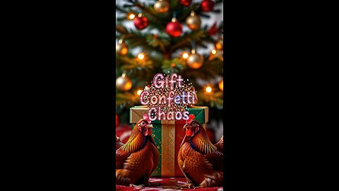 😂 Fancy Hens Get Christmas Presents – Total Farm Chaos! 🎁🐔