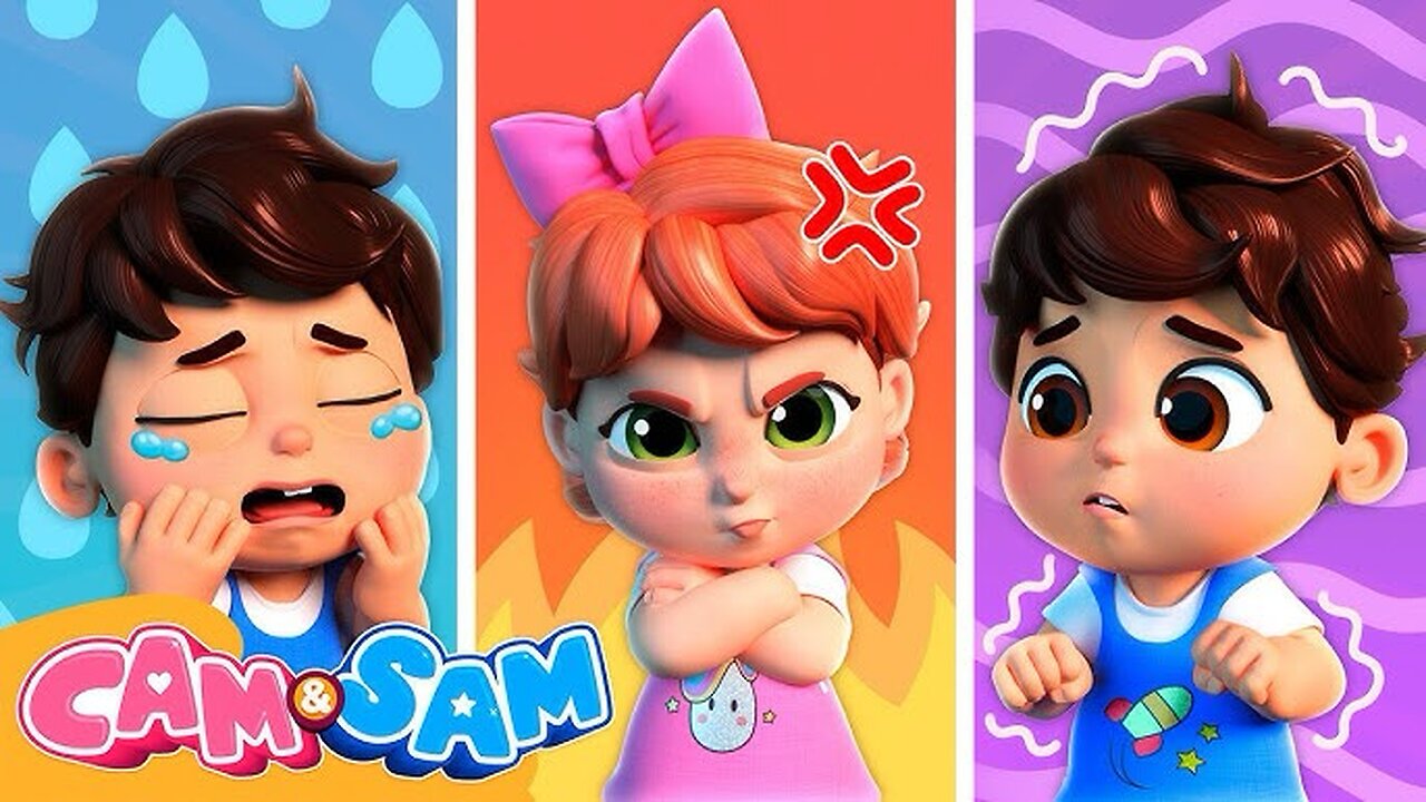 Cam And Sam - Emotions Songs Babies Learn Emotions Compilation