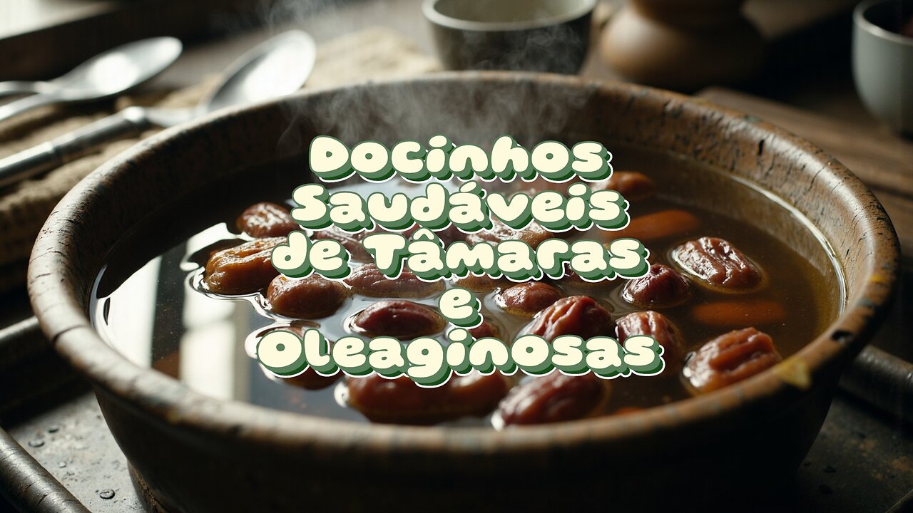 Docinhos Saudáveis de Tâmaras e Oleaginosas