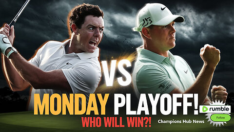 Rory McIlroy & J.J. Spaun Face Off in Monday Playoff at The Players Championship! ⛳🔥
