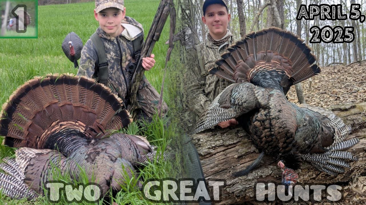 TWO TURKEYS IN ONE MORNING! - Incredible Turkey Hunting In Virginia!