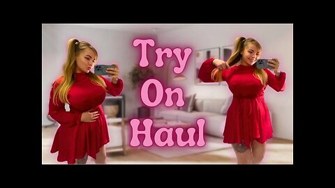 Red Dress Try-On Haul & Review with Christina (2025)
