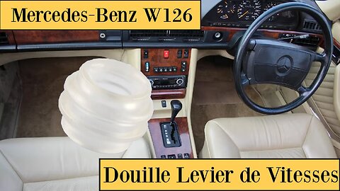 Mercedes Benz W126 - Cómo cambiar el coginete o casquillo de palanca de cambios automatica
