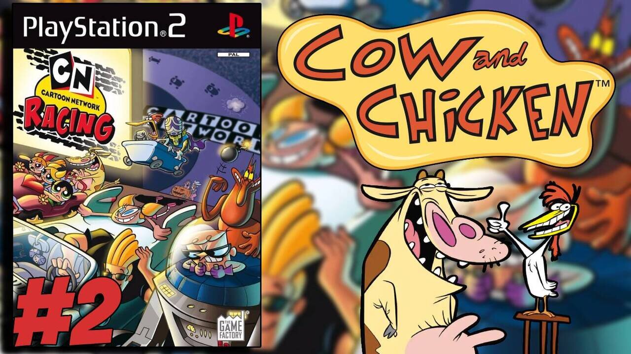 Cartoon Network Racing mapa Vaca y Pollo #2