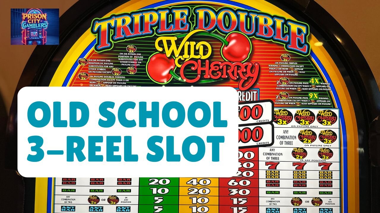 Triple Double Wild Cherry Slot 🍒🎰🍒