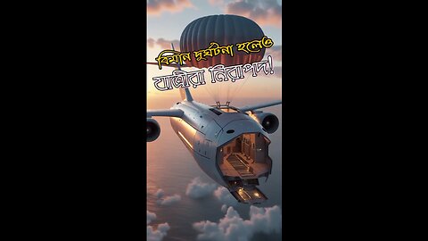 ভবিষ্যতের বিমান দুর্ঘটনা হলেও যাত্রীরা থাকবে নিরাপদ! #facts #airplane