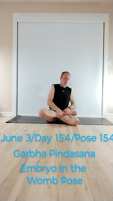 Garbha Pindasana Embryo in the Womb Pose