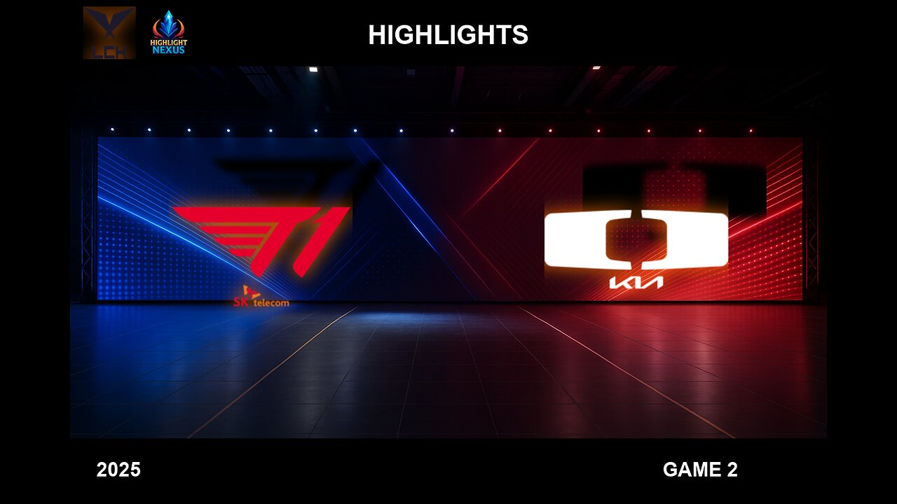 T1 vs DK Game 2 Highlights - LCK Highlights 2025 - T1 vs Dplus KIA