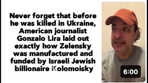 "Unmasking Zelensky: Gonzalo Lira Exposes Kolomoisky's Israeli Billionaire Backing"