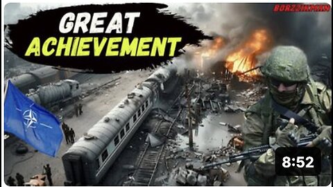 "Ukrainian Partisans Ignite Odessa, Destroy NATO Military Train Carrying Soldiers and Weapons"