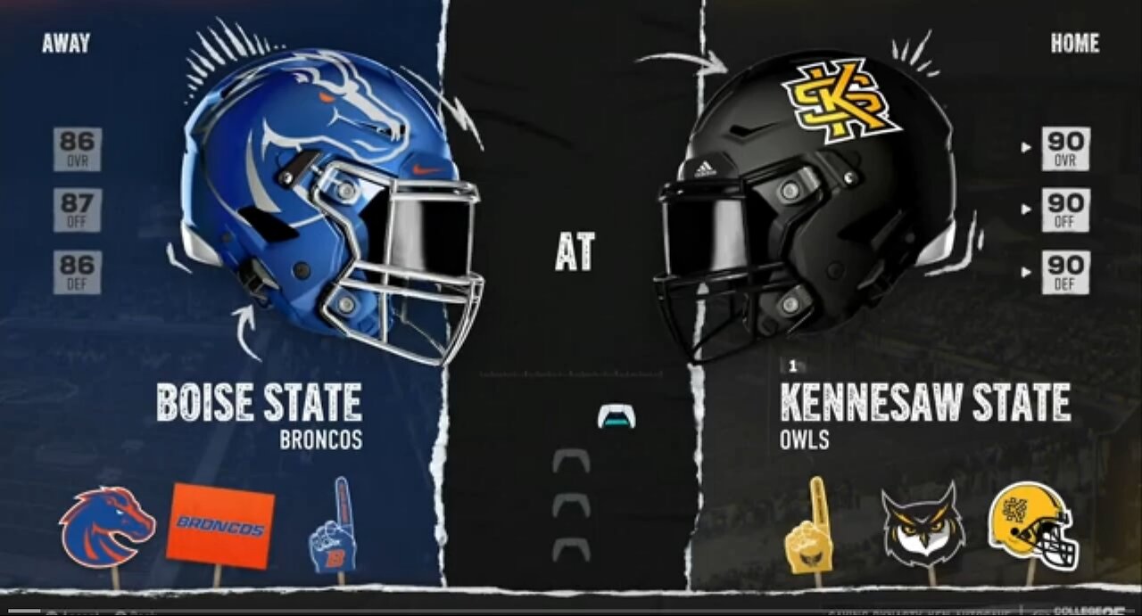 S6 Rebuild Kennesaw State vs Boise State: Tight one!