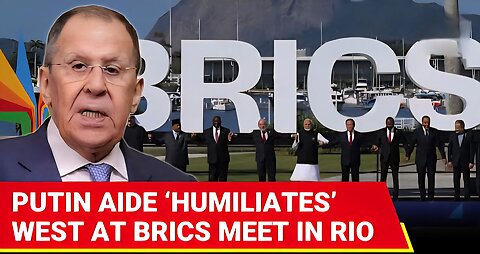 ‘Foolish…’: Putin’s Right Hand Torches Western Powers In BRICS Speech | Lavrov Goes All-Out